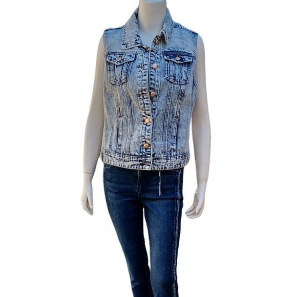 Boom Boom Jeans Jackets & Blazers - 5698....Boom Boom Jean Jacket Size XS